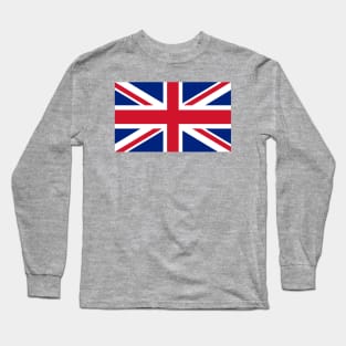 English Union Jack Flag Long Sleeve T-Shirt